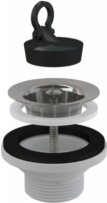 Слив Alcaplast A31 с нержавеющей решеткой