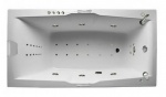 Подробнее о Ванна акриловая 1MarKA Korsika 190x100 см гидромассаж (6 форсунок), каркас, слив-перелив