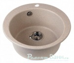 Подробнее о Мойка Кухонная Акватон Иверия 110-M.03.403 48x19x48 см розовая