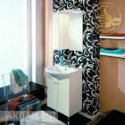 Подробнее о Тумба напольная под раковину Акватон Джимми 57 У 52,2x30x82 см, белый глянцевый 1A068401DJ010 (684-1) (Мебель для ванной)