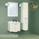 Подробнее о Тумба подвесная под раковину Акватон Венеция 65 61х43,2х49 см, белая 1A155201VN010 (Мебель для ванной)