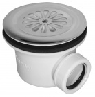 Подробнее о Сифон Alcaplast A48 для душевого поддона, с нержавеющей решеткой