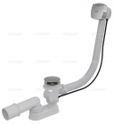 Подробнее о Гарнитур сливной и переливной Alcaplast A51CRM-80 для ванны, автомат, хромированный пластик