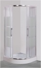 Подробнее о Душевой уголок Aqua Joy Gallo G-9116 Otty (90x90x195 см) профиль хром, закаленное стекло, душевой поддон в ПММА & ABS