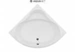 Подробнее о Ванна акриловая Aquanet Palau 140x140 см каркас, слив-перелив хром