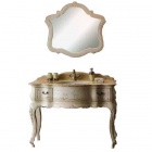 Подробнее о Мебель для ванной Aquanet (Акванет) Флоренция 120 (116,5x58,5x84 см) тумба под раковину и столешницу, белая перламутровая (171638)