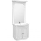 Подробнее о Мебель для ванной Aquanet (Акванет) Фредерика 80 (76x43x78,5 см) тумба под раковину, белая (170095)