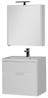Подробнее о Мебель для ванной Aquanet (Акванет) Латина 70 (70х45х65 см) тумба под раковину-столешницу, 2 ящика, белый глянец (180032)