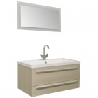 Подробнее о Мебель для ванной Aquanet (Акванет) Нота 90 Лайт (89x48x40 см) тумба под раковину-столешницу, белый глянец (171492)