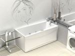 Подробнее о Ванна акриловая Акватек Либра 170x70 см каркас, слив-перелив (с передней панелью)