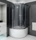Подробнее о Душевой уголок Bajjo Licata (Licata-90_90) (90х90х195 см) профиль хром, высокий поддон акрил