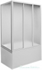 Подробнее о Шторки для ванны боковые BAS Верона 70 см (стекло грейп)