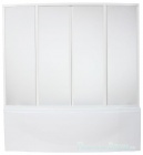 Подробнее о Шторки для ванны BAS Фиеста 194х145 см (4 створки пластик)