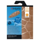 Подробнее о Чехол для гладильной доски всех типов 135х49 см Brabantia E 124440 со слоем поролона 2 мм, Рисунок чехла – Нейтральный