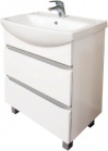Подробнее о Тумба под раковину Cersanit Estella Y-SU-EST-ERI60 (300112) (60х29х79 см) 2 выдвижных ящика, без раковины, белая