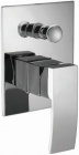 Подробнее о Смеситель Cezares Quattro VDI-01 для ванны, встраиваемый с переключателем, хром
