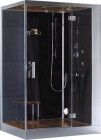 Подробнее о Душевая кабина Eago DZ959F8 (120х90х226,5 см) Тропический душ, душевая лейка, турецкая баня, полочка, сиденье, FM-приёмник, вентиляция (правая)