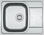 Подробнее о Мойка кухонная Franke Polar PXL 614-60 (61,5x49 см) оборачиваемая, врезная, поверхность декор, нержавеющая сталь (101.0192.909)