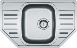 Подробнее о Мойка кухонная Franke Polar PXN 612 E (78x49 см) врезная, матовая поверхность, нержавеющая сталь (101.0193.000)