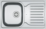 Подробнее о Мойка кухонная Franke Polar PXN 614-78 (78x49 см) оборачиваемая, врезная, матовая поверхность, нержавеющая сталь (101.0192.910)