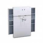 Подробнее о Инсталляция Geberit Monolith 131.042.SI.1 для раковины выдвижной ящик слева и справа (Белое стекло)