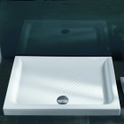 Подробнее о Душевой поддон Hatria Drop Y0KC01 (YOKC01) (120x80x11 см) керамический (для душа) с сифоном