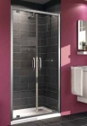 Подробнее о Душевая дверь Huppe X1 120905.069.321 90x190 см (профиль глянцевый хром, стекло прозрачное)