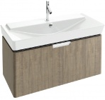 Подробнее о Тумба под раковину Jacob Delafon Reve EB1132-442 (97,3x43,5x44,5 см) выдвижной ящик, без раковины, серая