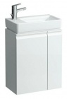 Подробнее о Тумба подвесная под раковину Laufen Pro 4.8300.1.095.463.1 48x27,5x58 см петли слева, полки справа, белая