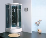 Подробнее о Душевая кабина Nautico SWB-9095 (95x95x215 см) вертикальный гидромассаж, массажер для ног, электронное управление, цифровой дисплей с радио, тропический душ, декоративная подсветка