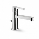 Подробнее о Смеситель Newform Ergo 65810.05.013 для раковины, с донным клапаном, хром, с белой вставкой