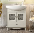 Подробнее о Тумба с раковиной Opadiris Омега 65 (65x86,6x51 см) 2 распашные двери, 1 выдвижной ящик, слоновая кость