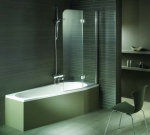 Подробнее о Ванна акриловая с гидромассажем Riho Delta STANDART HM (KOLLER) 150x80 см левая 6 гидромассажных форсунок 64 мм, пневмоуправление