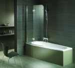 Подробнее о Ванна акриловая с гидромассажем Riho Delta STANDART HM (KOLLER) 150x80 см правая 6 гидромассажных форсунок 64 мм, пневмоуправление