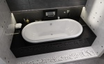 Подробнее о Ванна акриловая с гидромассажем Riho Seth STANDART-РУ HM 180x86 см 6 гидромассажных форсунок 64 мм, пневмоуправление