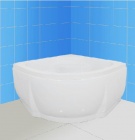 Подробнее о Душевой поддон River 80/80/43 (80x80x43 см) четверть круга на ножках, с каркасом, с сифоном, экран съемный