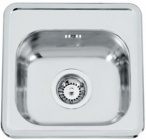 Подробнее о Мойка кухонная Rodi Pio Bar LUX 3,5 (38х13,5х38 см) полированная чаша, нержавеющая сталь