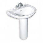 Подробнее о Раковина Rosa Элеганс 51x41x19 см 1 отверстие (417165)