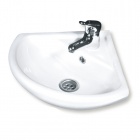 Подробнее о Раковина угловая Rosa Угловая 45x40x15 см с 1 отверстием (30614)