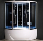 Подробнее о Душевая кабина Timo T-1125 (120х120х220 см) с гидромассажем