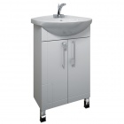 Подробнее о Мебель для ванной Triton Диана тумба напольная под раковину Балтика 60x45x82 см белая, 2 распашные двери (002.31.0560.102.01.01U)