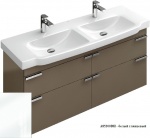 Подробнее о Мебель для ванной Villeroy&Boch Sentique A852 00DH 125х42,5х55 см тумба под раковину, с 4 ящиками, белая глянцевая