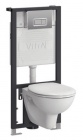 Подробнее о Унитаз подвесной с инсталляцией Vitra Arkitekt 9005B003-7211 с сиденьем и панелью управления