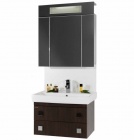 Подробнее о Мебель для ванной Vod-ok Квадро 70 (70х47,5х49 см) тумба подвесная с раковиной Дрея Q 70, венге (0081-70-У)