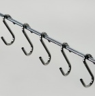 Подробнее о Крючки 5 шт. Wasser Kraft K-415 (7x4 см) хром