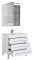 Подробнее о Мебель для ванной Aquanet (Акванет) Верона 90 (90х48x36 см) тумба напольная под раковину-столешницу, 3 ящика, белая (акрил) (178470) без раковины