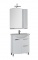 Подробнее о Тумба напольная под раковину Aquanet (Акванет) Асти 75 (70,8х34х80,5 см) бельевая корзина, 2 выдвижных ящика, без раковины, белая (177785) (Мебель для ванной)