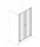 Подробнее о Душевая дверь Huppe X1 120905.069.321 90x190 см (профиль глянцевый хром, стекло прозрачное)
