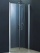 Подробнее о Душевая дверь River Suez 80 МТ (80х185 см) стекло матовое, профиль матовый хром, двухстворчатая (внутрь и наружу с фиксацией)